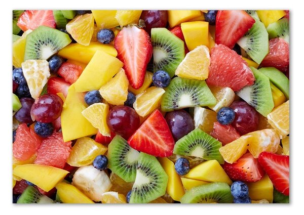 Imagine de sticlă fructe tocat