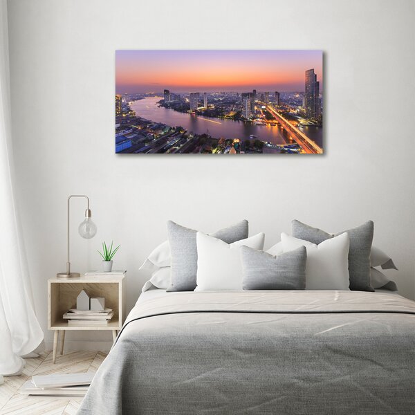 Fotografie imprimată pe sticlă vest de Bangkok