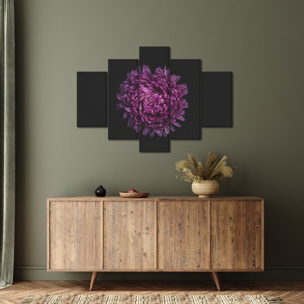 Tablou cu floare violetă (150x105 cm)
