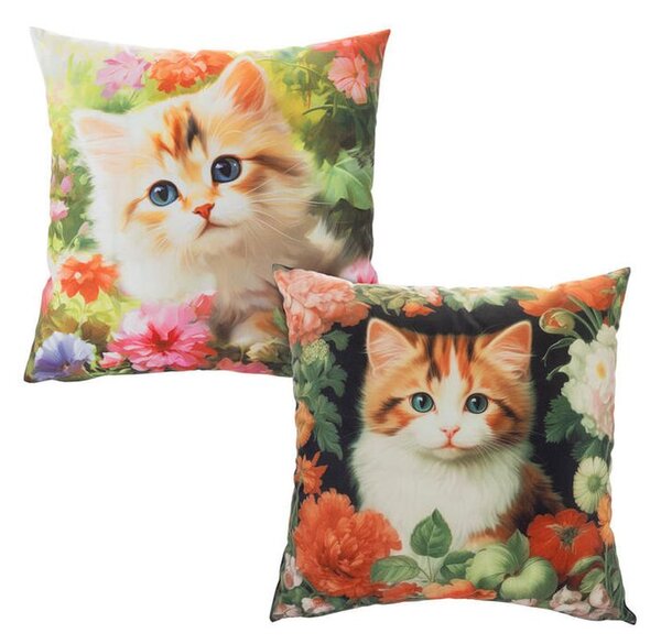 Set de 2 fețe pernuțe PISOI 40 x 40 cm