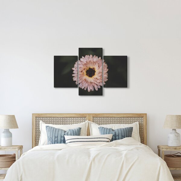 Tablou cu floare portocalie (90x60 cm)