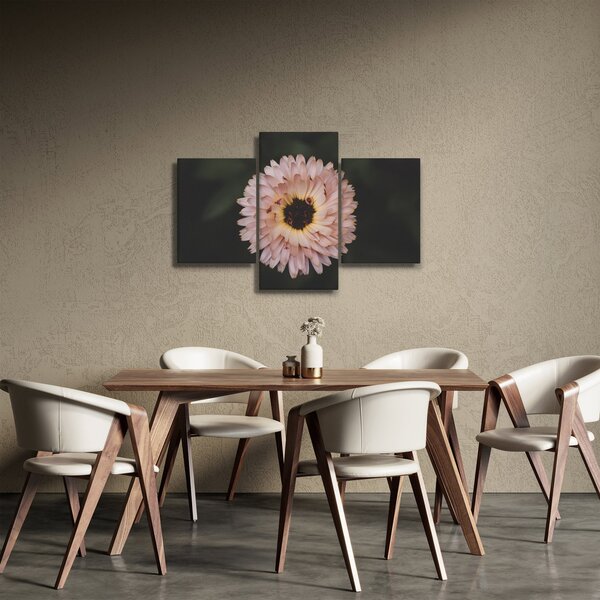 Tablou cu floare portocalie (90x60 cm)