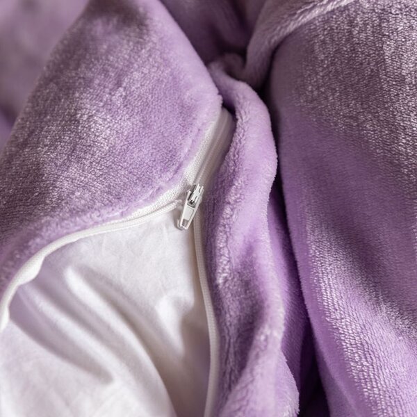 Lenjerie de pat din micropluş violet