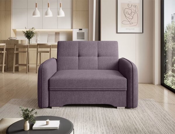 Fotoliu extensibil LAINE, violet