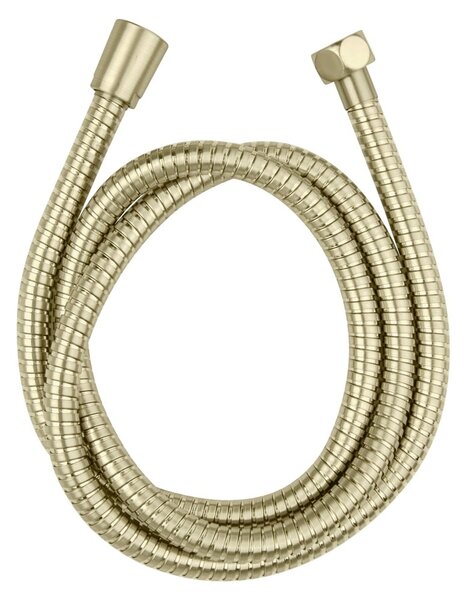 Furtun de duș auriu mat din oțel inoxidabil 150 cm Brass – Wenko