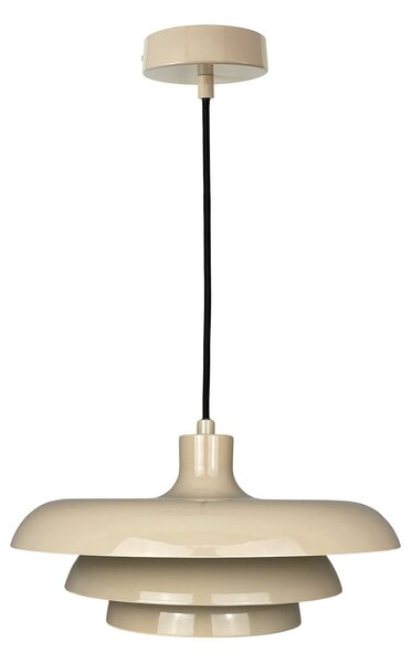 Lustră Pendul Dyberg Larsen, Ava, reglabil, Bej, Sala de mese, Metal, Design
