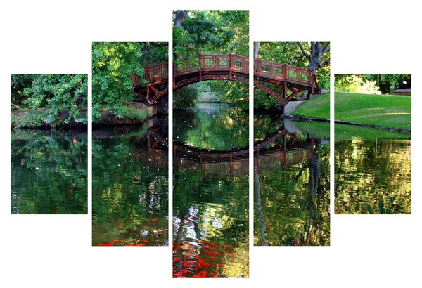 Tablou cu râu (150x105 cm)