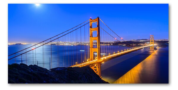 Imagine de sticlă Podul din San Francisco