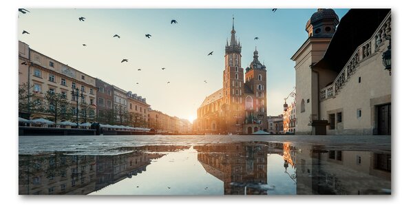 Tablou Printat Pe Sticlă Cracovia, Polonia