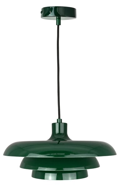 Lustră Pendul Dyberg Larsen, Ava, reglabil, Verde, Sala de mese, Metal, Design