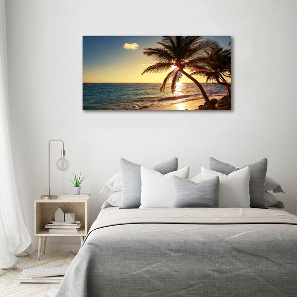 Print pe canvas plaja tropicala