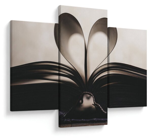 Tablou cu carte (90x60 cm)