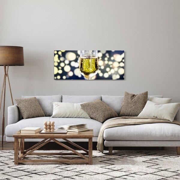 Tablou cu șampanie (120x50 cm)