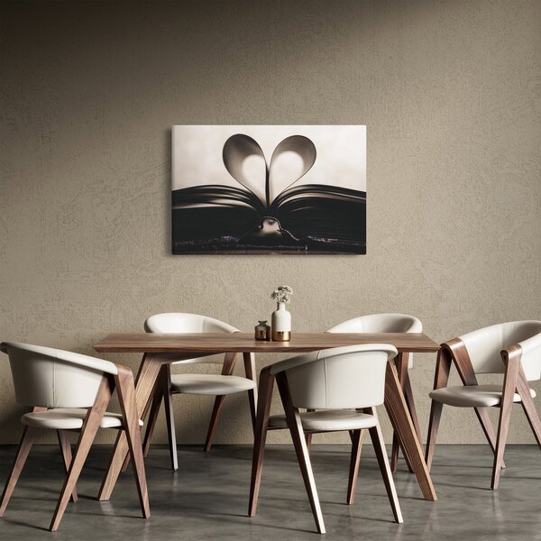 Tablou cu carte (90x60 cm)