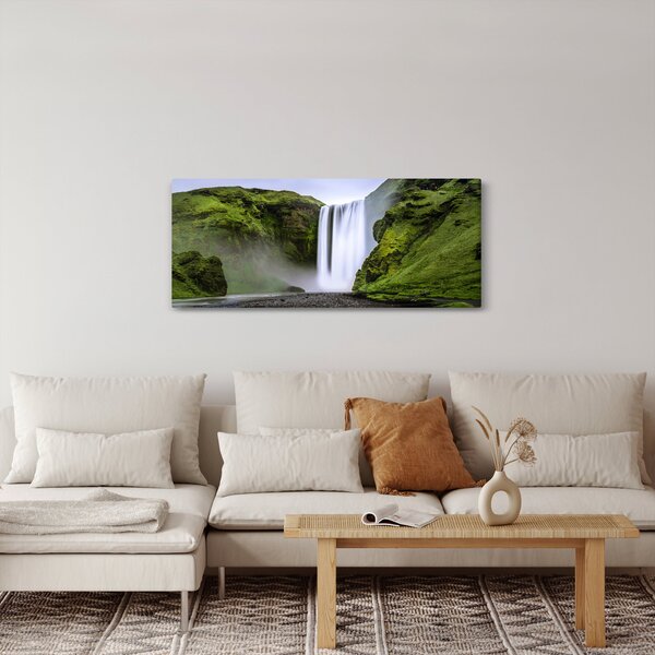 Tablou cu cascade (120x50 cm)