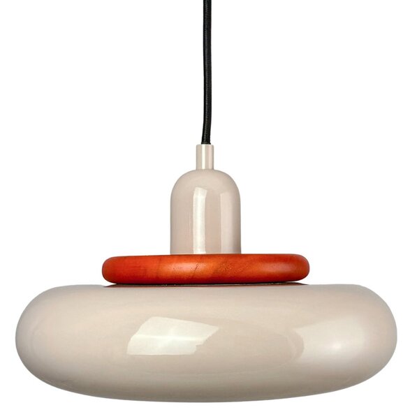 Lustră Pendul Dyberg Larsen, Planet Mini, reglabil, Bej, Sala de mese, Metal, Design