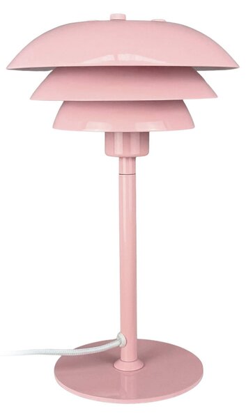 Lampă de masă Dyberg Larsen, SIXTEEN, Roz / Rosé, Camera de zi, Metal, Scandinavă