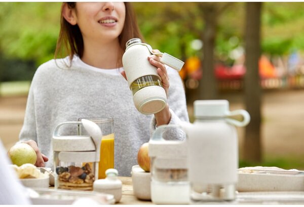 Sticlă crem de călătorie din sticlă 500 ml To Go Organic – Lékué