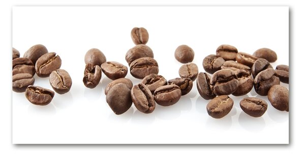 Tablou pe pe sticlă Boabe de cafea