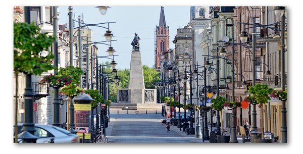 Tablou pe pe sticlă Lodz Polonia