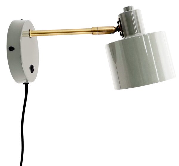 Lampă de perete Dyberg Larsen, Ocean, Verde, Camera de zi, Metal, Design