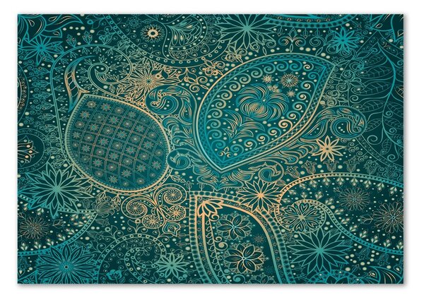 Tablou din Sticlă fundal ornamente