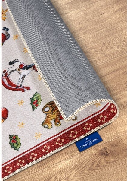 Covor tip traversă roșu 80x200 cm cu model de Crăciun Red Christmas – Villeroy&Boch