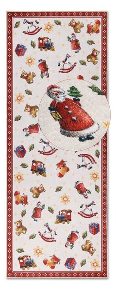 Covor tip traversă roșu 80x200 cm cu model de Crăciun Red Christmas – Villeroy&Boch