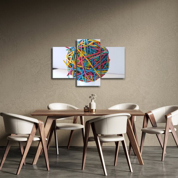 Tablou cu gumițe (90x60 cm)