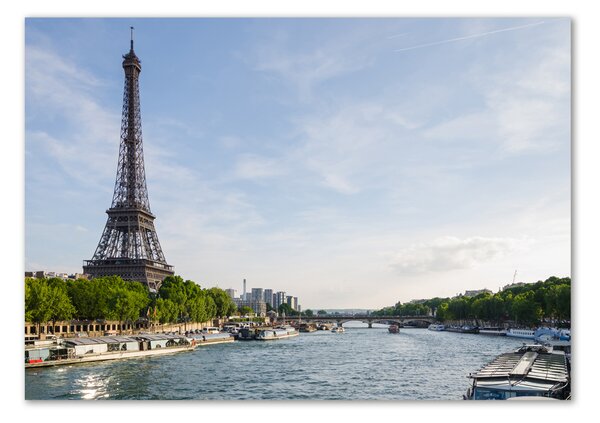 Fotografie imprimată pe sticlă Turnul Eiffel din Paris