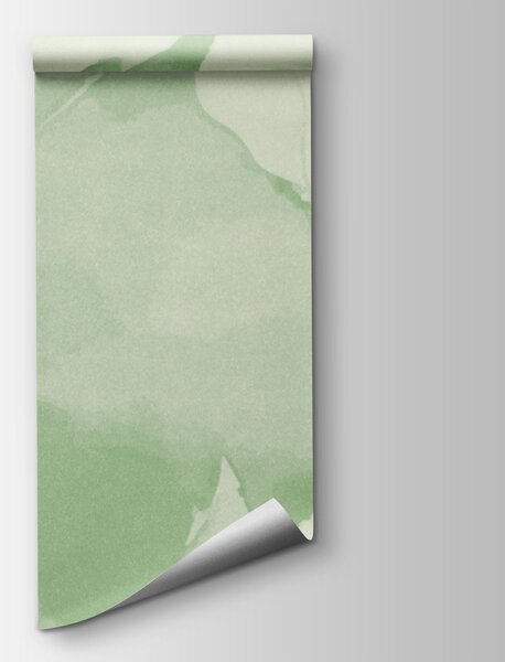 Fototapet Wall mural White flowers on a green background, Fototapet flori, Fototapet populare, t00995v5 - Tapeko.ro