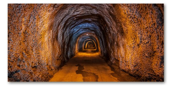 Tablou Printat Pe Sticlă tunel subteran