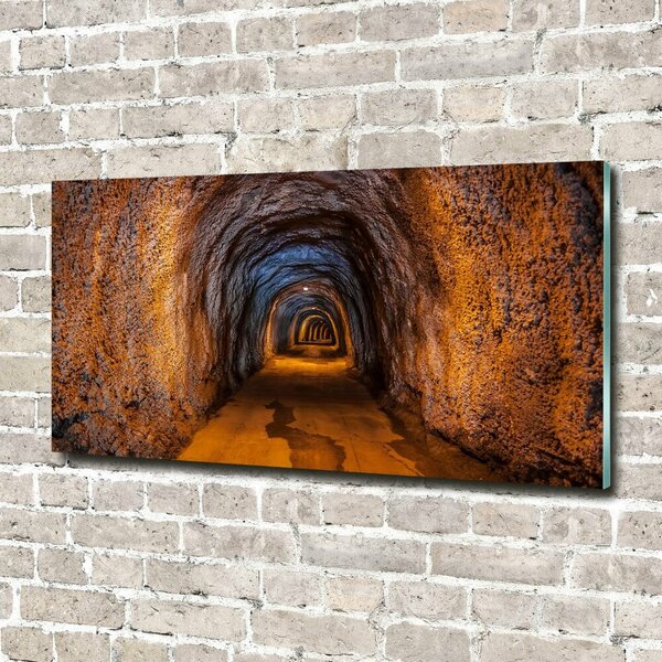 Tablou Printat Pe Sticlă tunel subteran