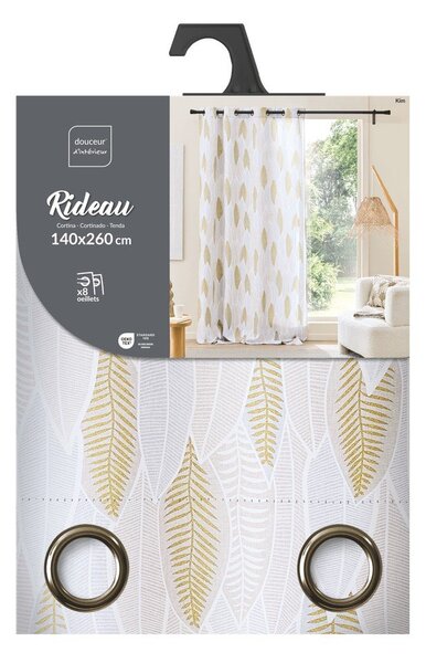 Draperie bej-aurie 140x260 cm Kim – douceur d'intérieur