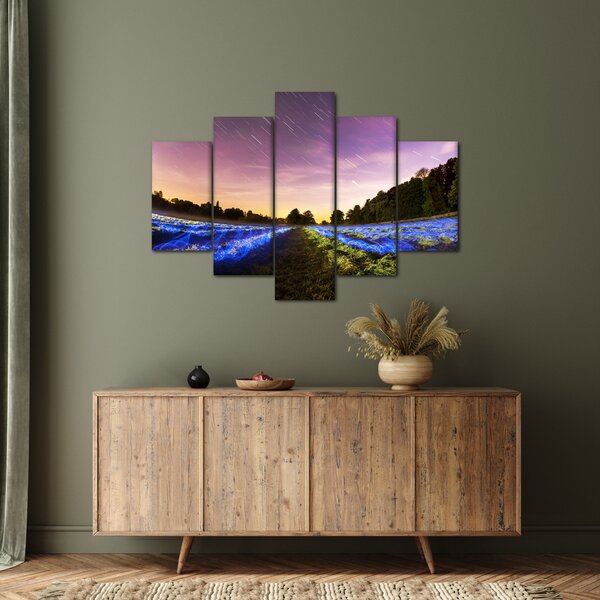 Tablou cu câmp colorat (150x105 cm)