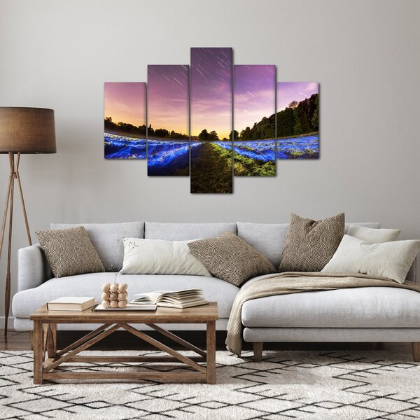 Tablou cu câmp colorat (150x105 cm)