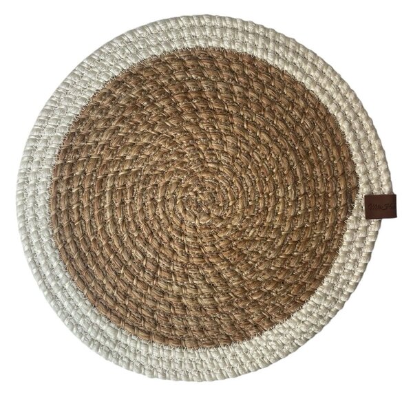 Suport pentru farfurii din iută ø 33 cm Wicker – Mila Home Luxury