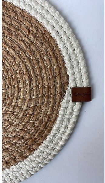 Suport pentru farfurii din iută ø 33 cm Wicker – Mila Home Luxury