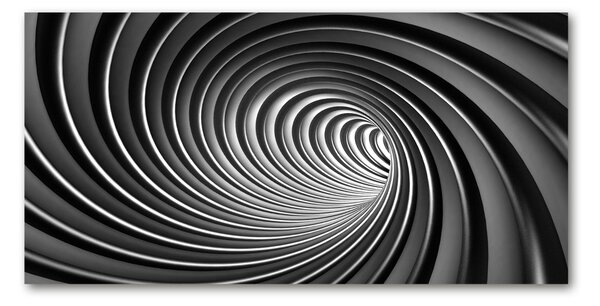 Fotografie imprimată pe sticlă vârtej abstract