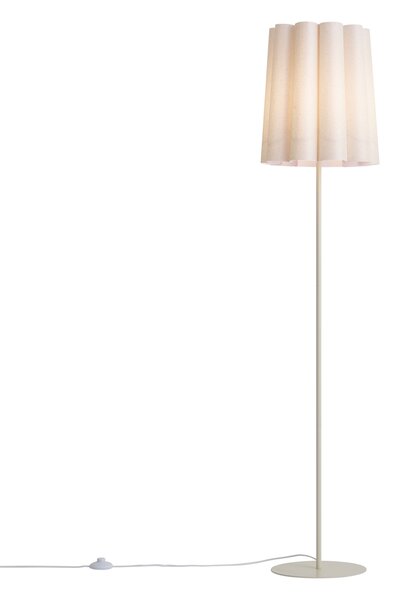 Lampă de podea Japandi Bej cu abajur din țesătură 160 cm - Jenni