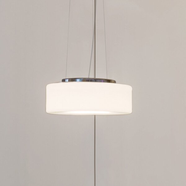 Serien Lighting serien.lighting Curling S Lampă suspendată 927 Triac argintiu, reglabil, Metalic, Camera de zi / sufragerie, Sticlă, Modern