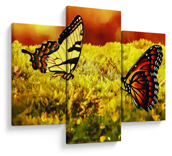 Tablou cu fluturi (90x60 cm)