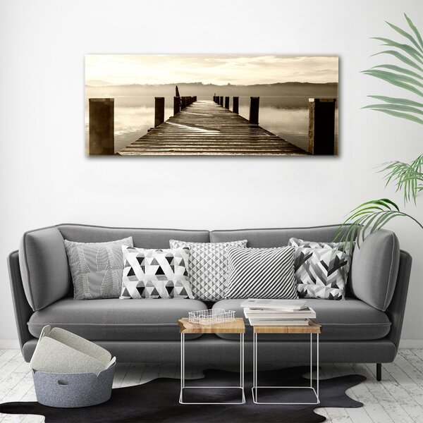 Tablou pe pânză canvas debarcader din lemn