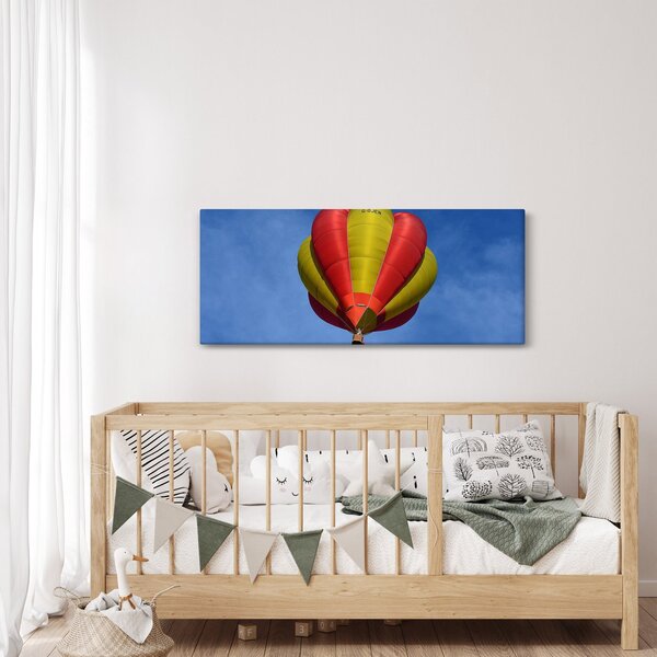 Tablou cu balon zburând (120x50 cm)