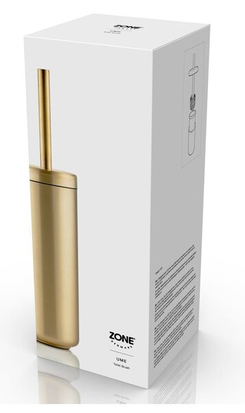 Perie de WC alămie din oțel inoxidabil Ume Brass – Zone