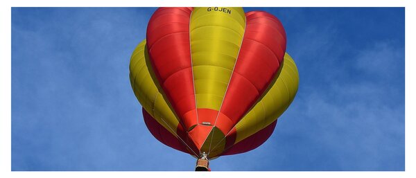 Tablou cu balon zburând (120x50 cm)