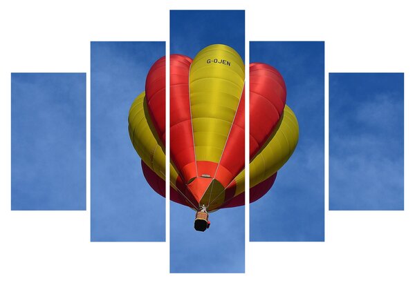 Tablou cu balon zburând (150x105 cm)