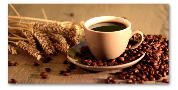 Imagine de sticlă cafea aromatică