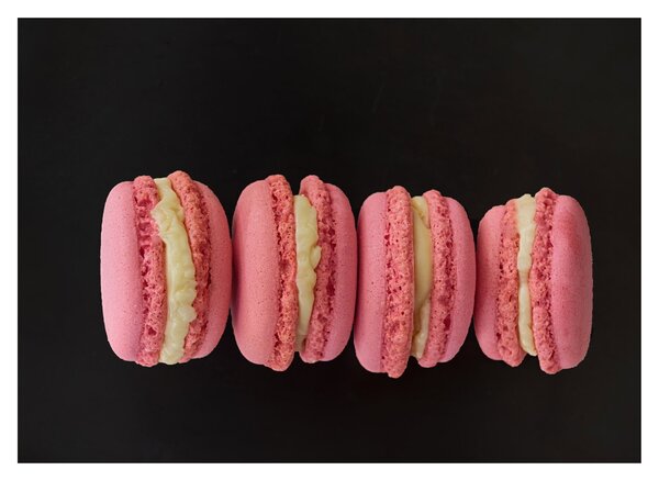 Tablou cu macarons (70x50 cm)