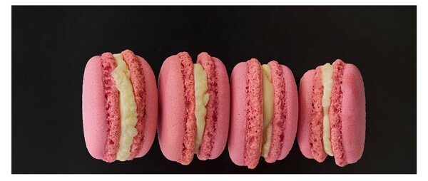 Tablou cu macarons (120x50 cm)